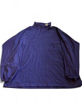 Men’s Vintage 90s The Edge NFL Minnesota Vikings Purple Turtleneck Size L